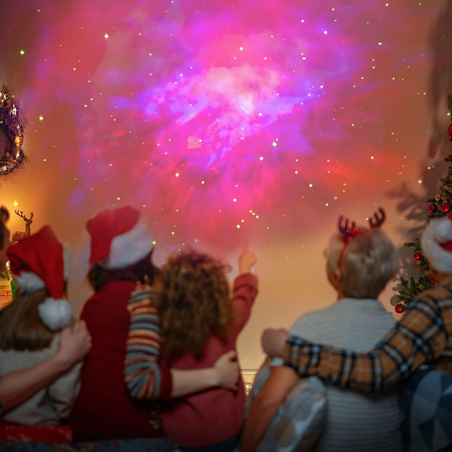 Astronaut Galaxy Projector - Galaxy Light Projector for Bedroom | Astronaut Projector Light | Space Projector Light for Bedroom | Galaxy lamp Light | Astronaut Light | Star Projector Night Light GenzVybs