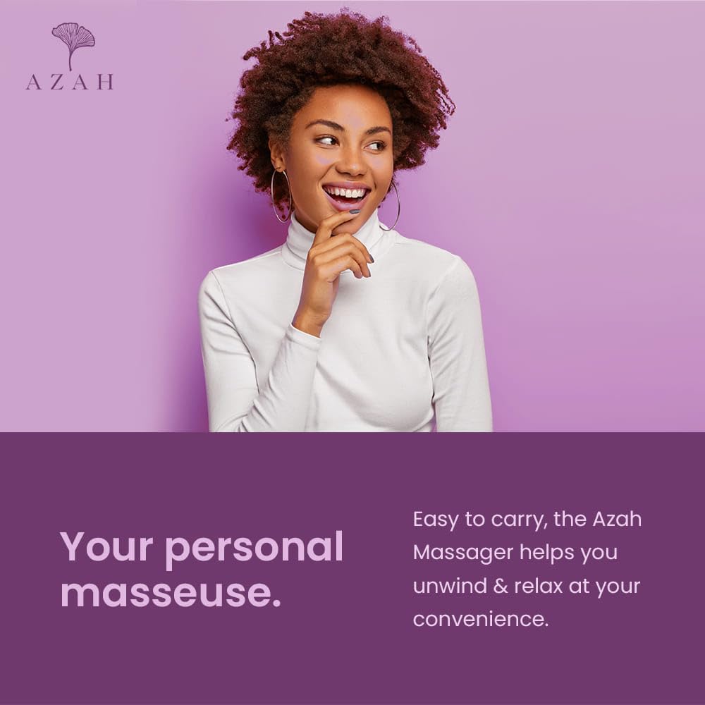 Personal Massager For Women | 20 Vibration Modes, USB Rechargeable, Waterproof, Medical Grade Silicone, 3 Months Warranty | Handheld Electric Body Massager | Full Body Massager For Pain Relief GenzVybs
